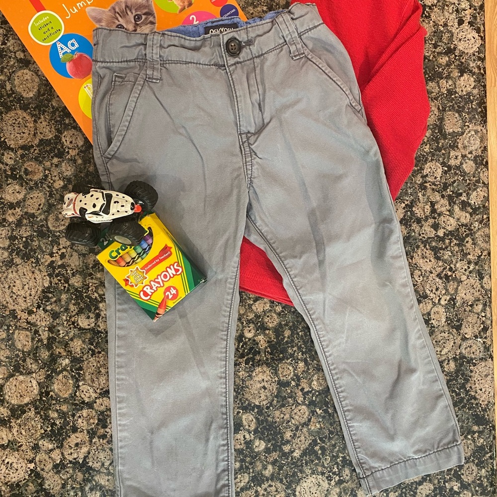 OshKosh 100% cotton chino khaki pants